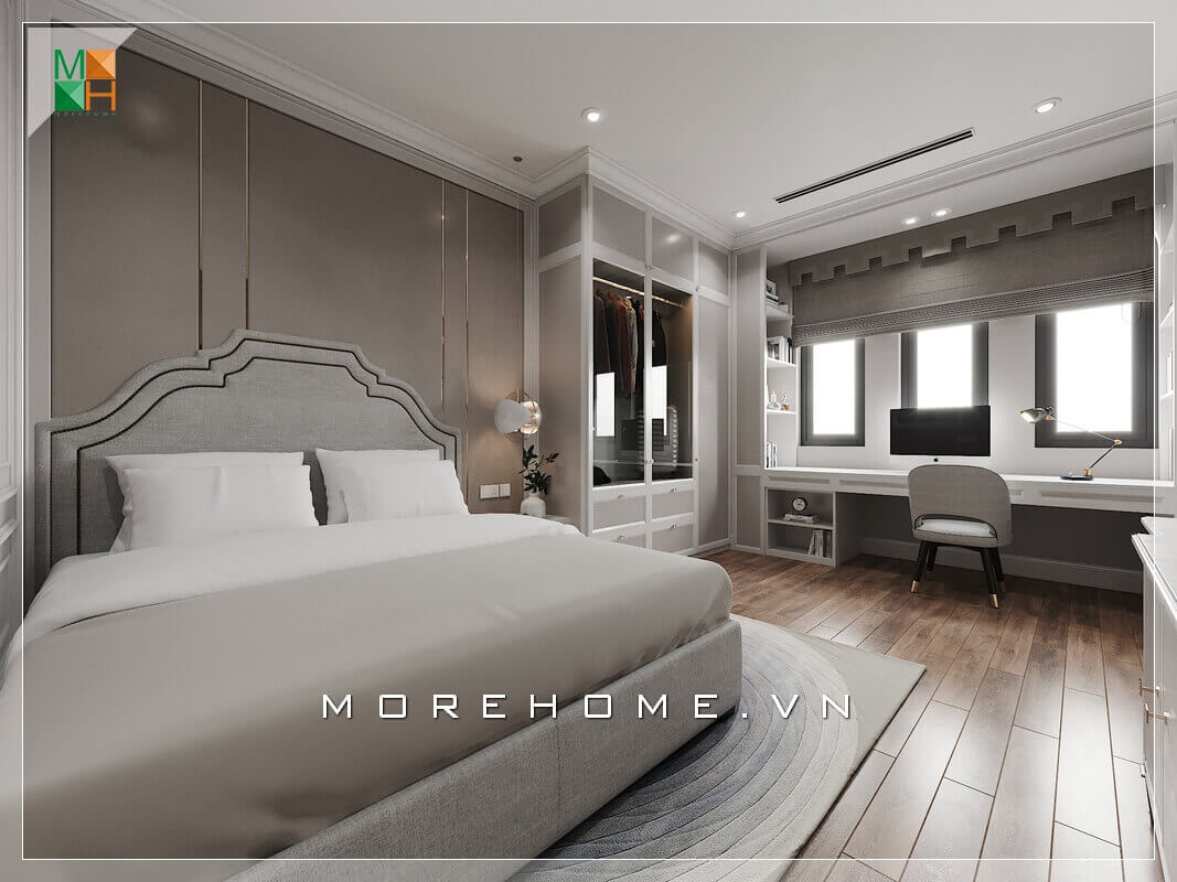 Danh sách thiết kế phòng ngủ biệt thự sang trọng và tiện nghi