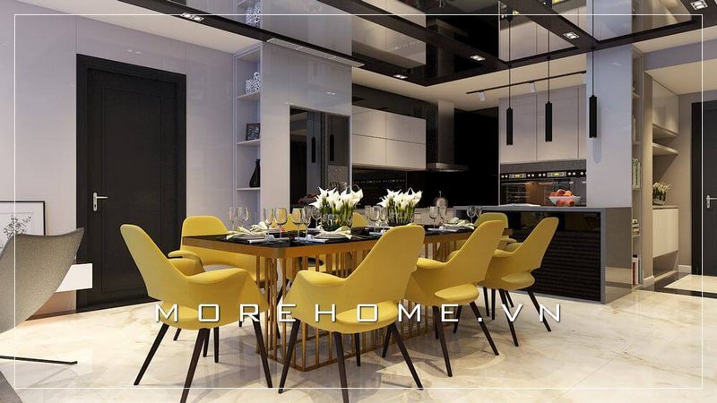 20 mẫu trang trí bàn ăn chung cư, nhà phố, biệt thự ý tưởng tạo nên không gian tiện nghi và đầy ấn tượng 