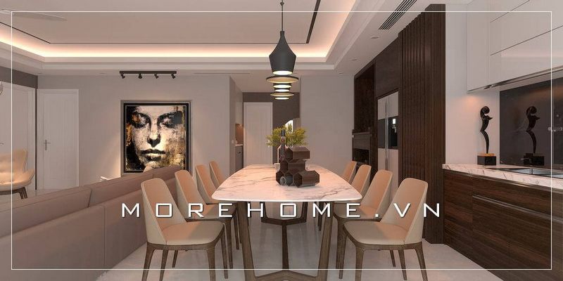 Lựa chọn với top 15  mẫu trang trí nội thất phòng bếp chung cư nhà phố, biệt thự đến từ Morehome